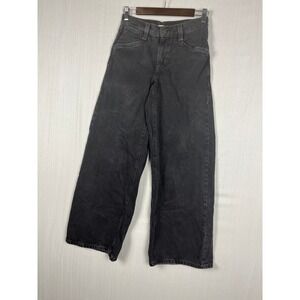 Levi's Womens 24x30 Black '94 Baggy Wide Leg High Rise Cotton Denim Retro 90s